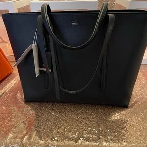 COPY - Boss imported leather tote. Includes Dustbag. Gently used